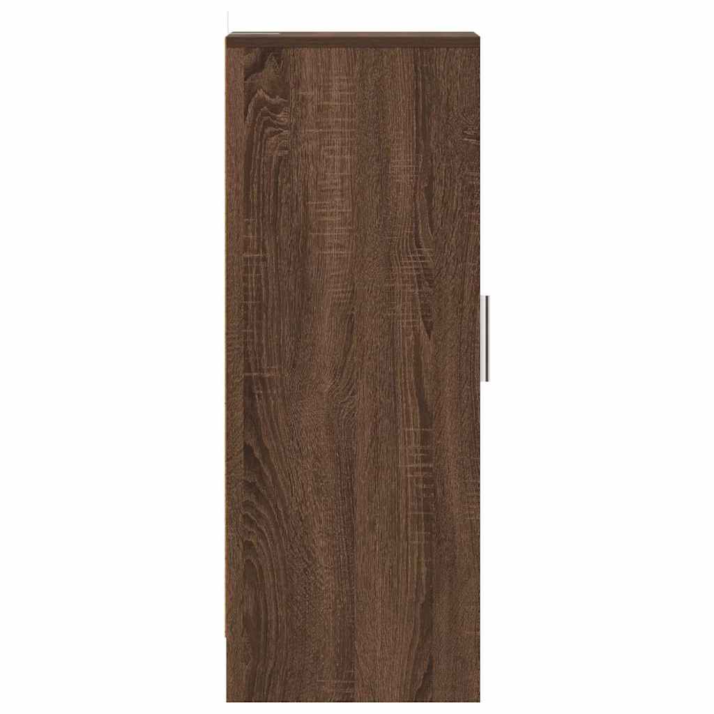 Meuble à chaussures Chêne marron 32x35x92 cm Bois d'ingénierie - XIOS