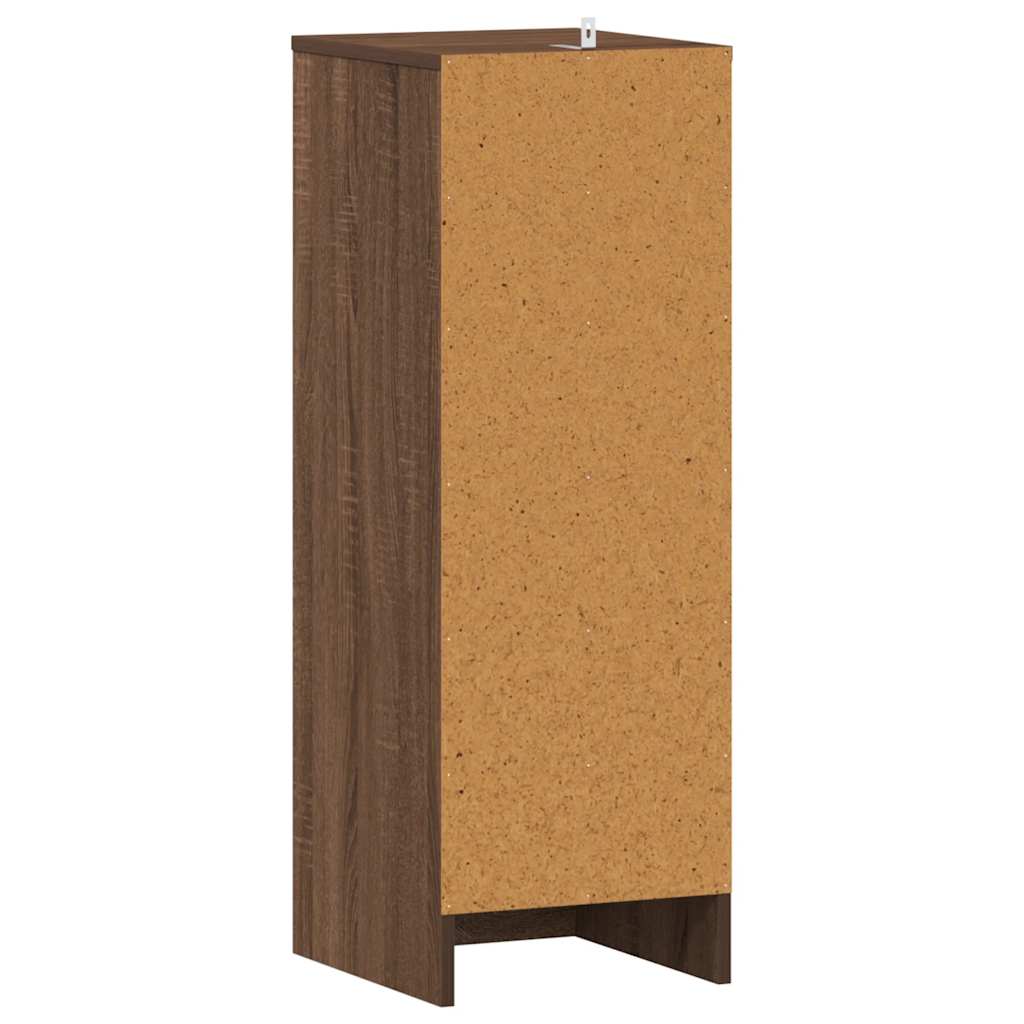 Meuble à chaussures Chêne marron 32x35x92 cm Bois d'ingénierie - XIOS