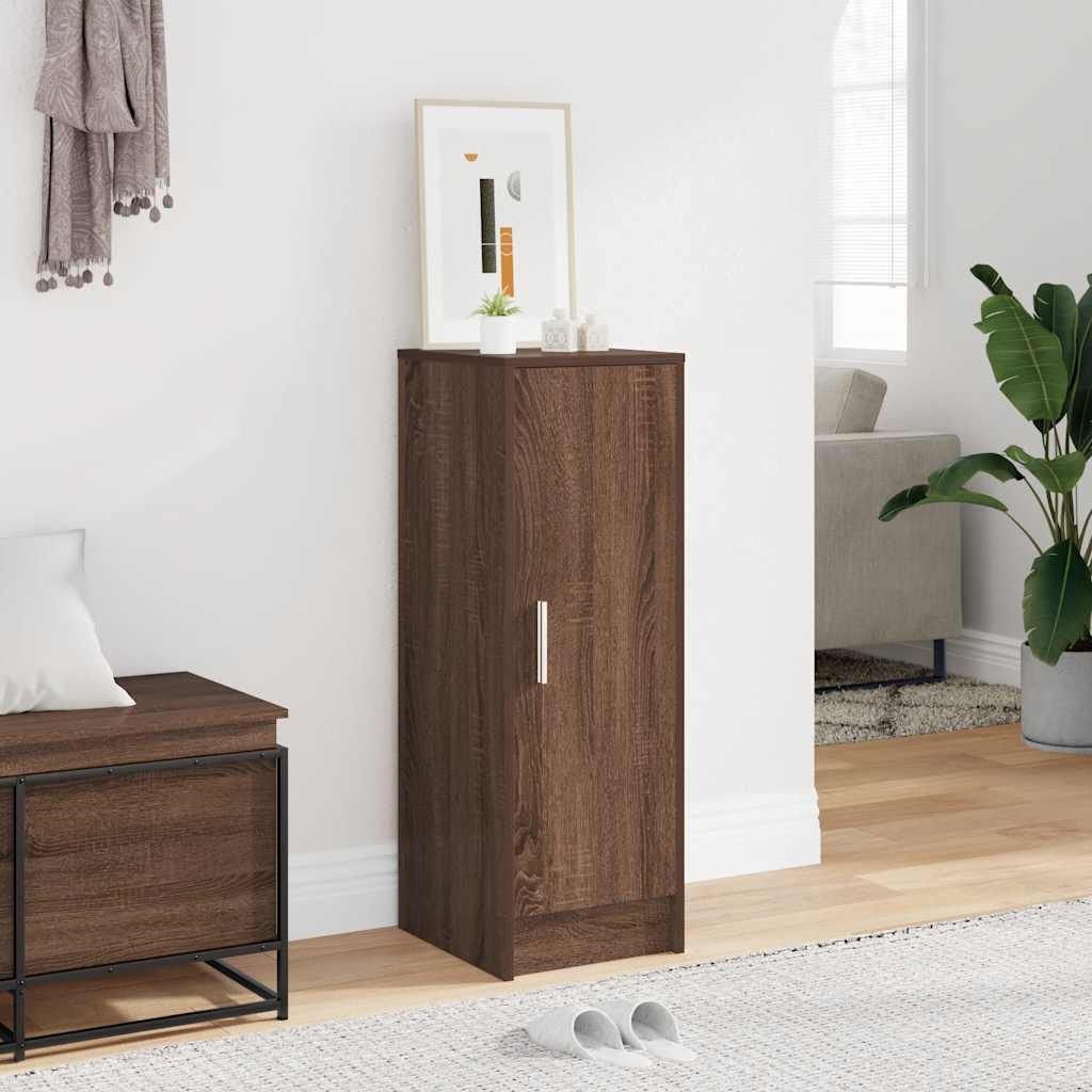 Meuble à chaussures Chêne marron 32x35x92 cm Bois d'ingénierie - XIOS