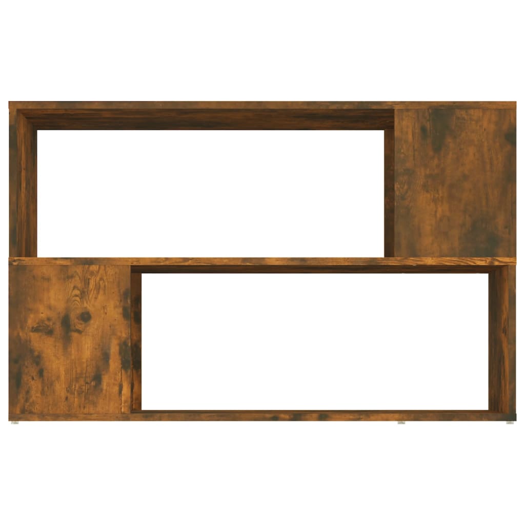 Bibliothèque Chêne fumé 100x24x63 cm Bois d'ingénierie - XIOS