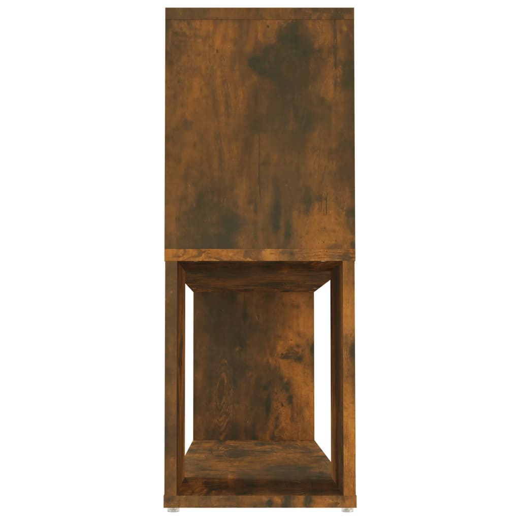 Bibliothèque Chêne fumé 100x24x63 cm Bois d'ingénierie - XIOS