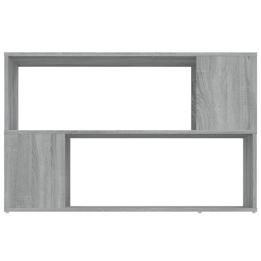 Bibliothèque Sonoma gris 100x24x63 cm Bois d'ingénierie - XIOS