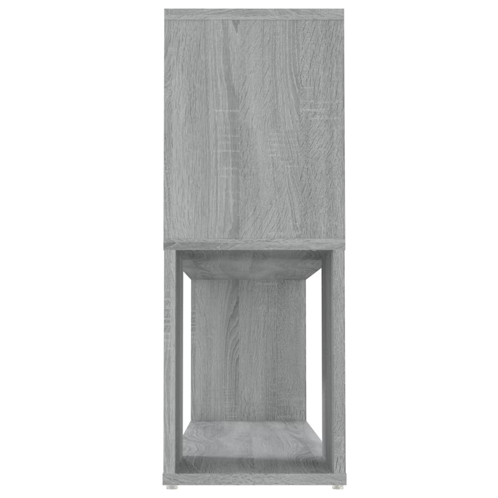 Bibliothèque Sonoma gris 100x24x63 cm Bois d'ingénierie - XIOS
