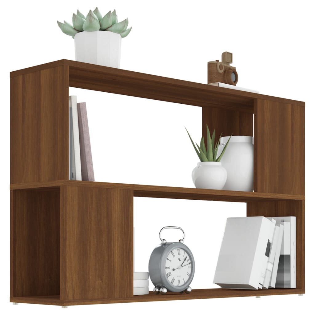 Bibliothèque Chêne marron 100x24x63 cm Bois d'ingénierie - XIOS