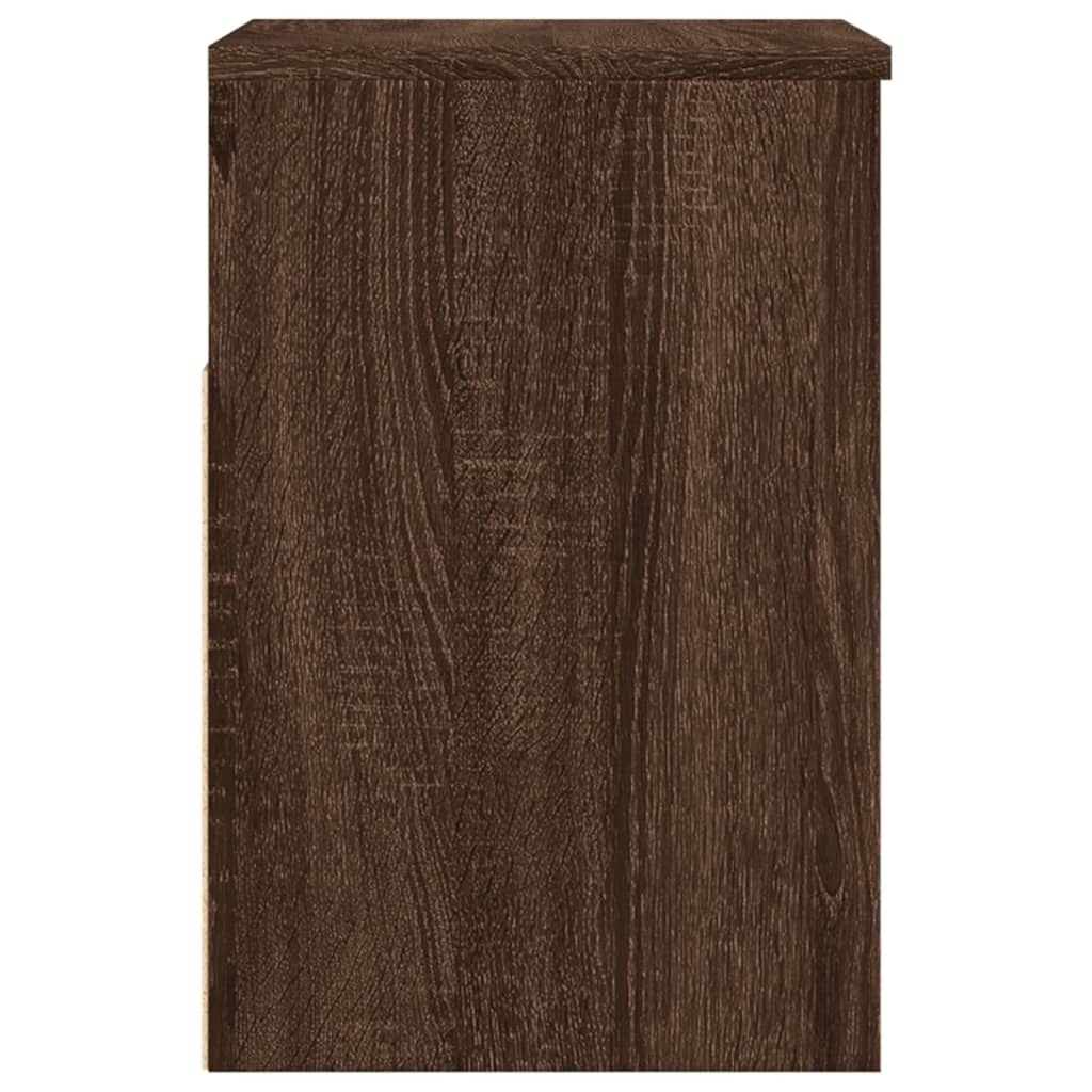 Banc à chaussures Chêne marron 60x30x45 cm Bois d'ingénierie - XIOS