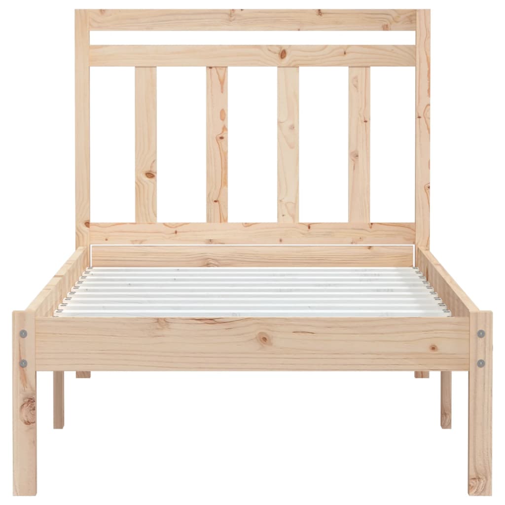 Cadre de lit sans matelas bois massif - XIOS