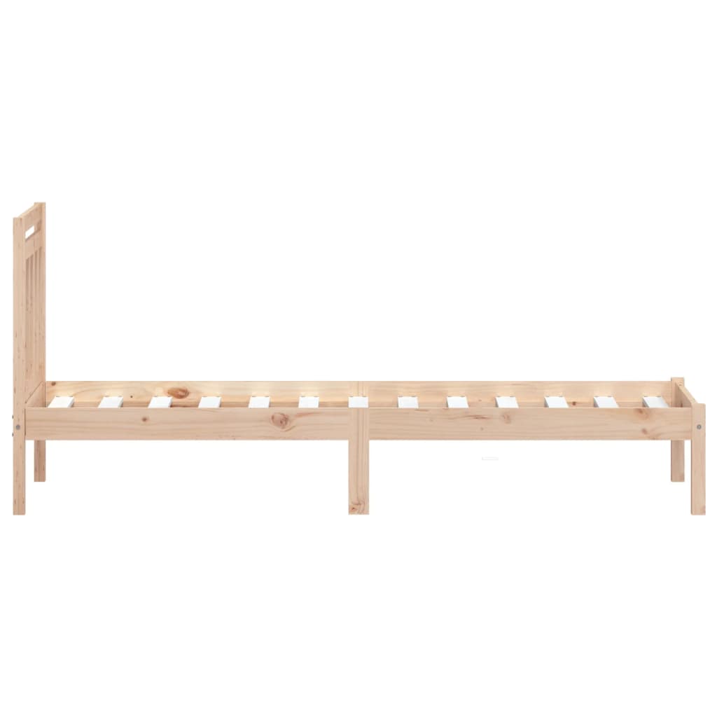 Cadre de lit sans matelas bois massif - XIOS