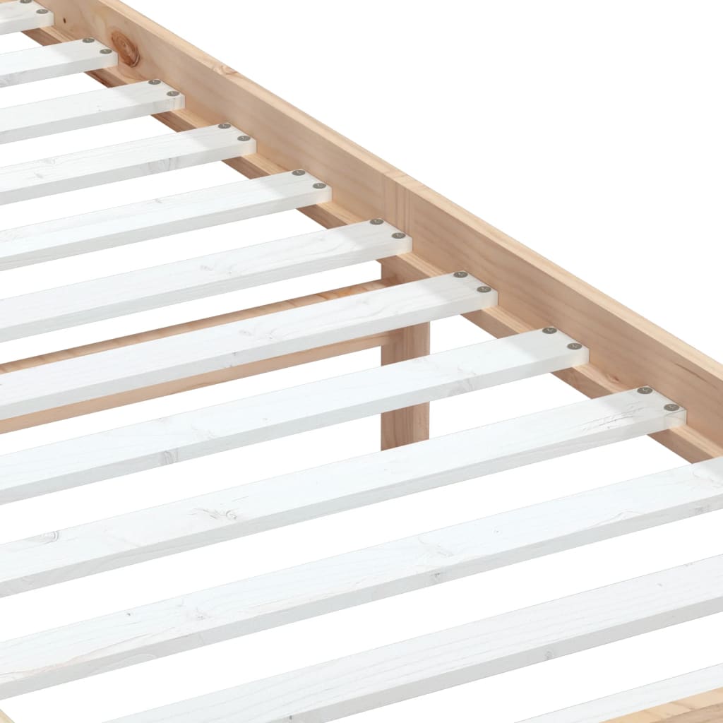 Cadre de lit sans matelas bois massif - XIOS