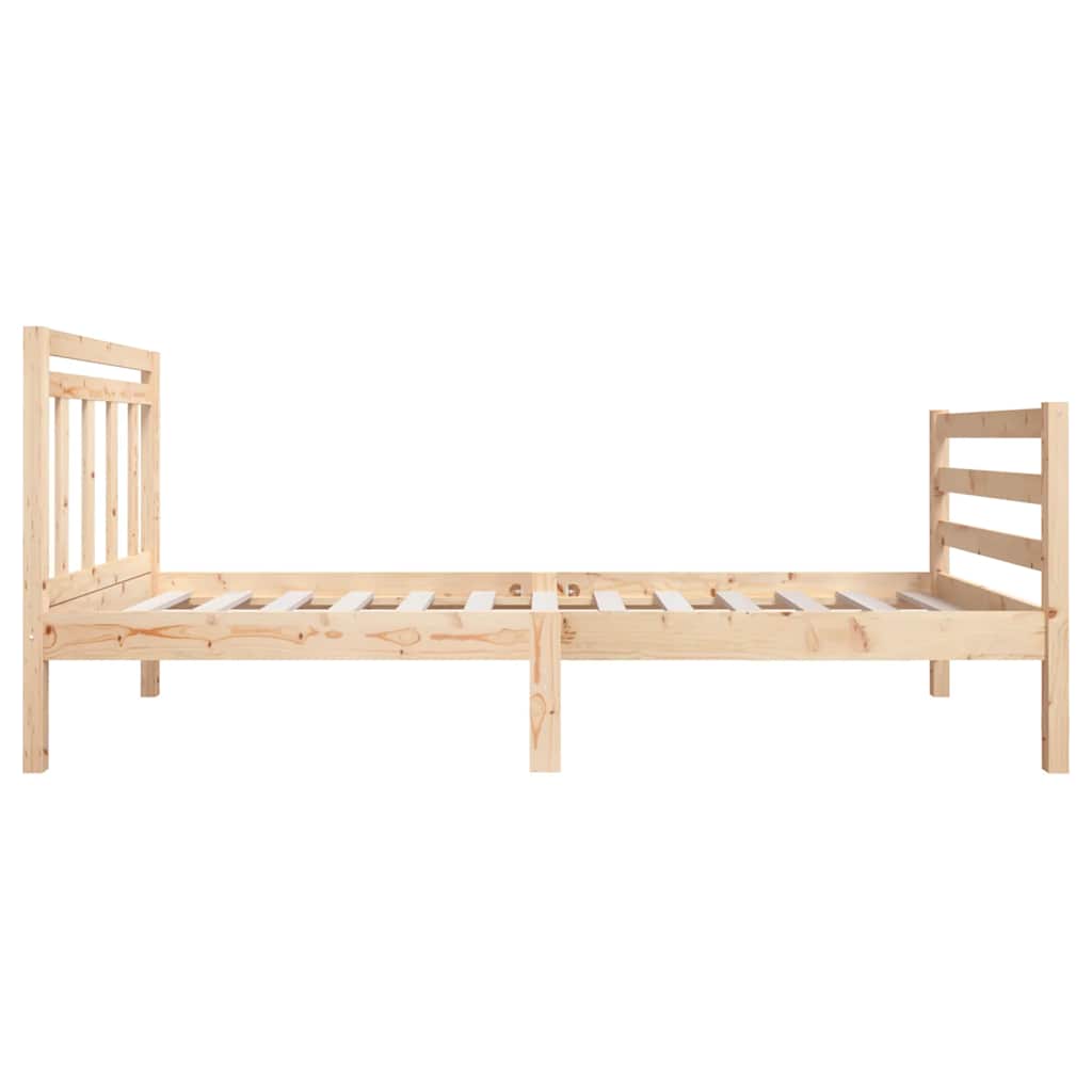 Cadre de lit sans matelas bois massif - XIOS