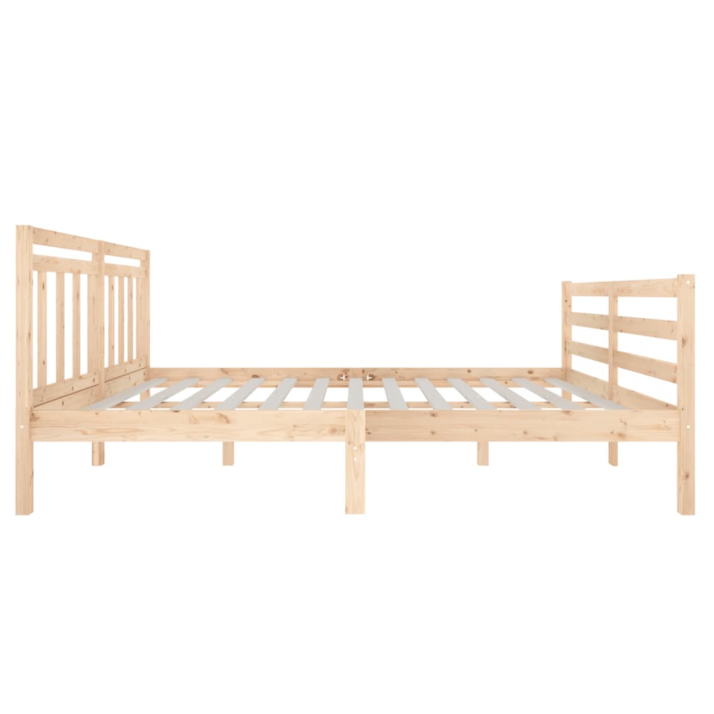 Cadre de lit sans matelas bois massif - XIOS