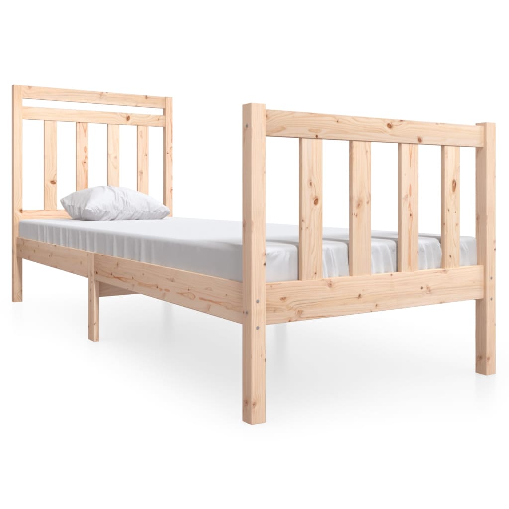 Cadre de lit sans matelas bois massif - XIOS