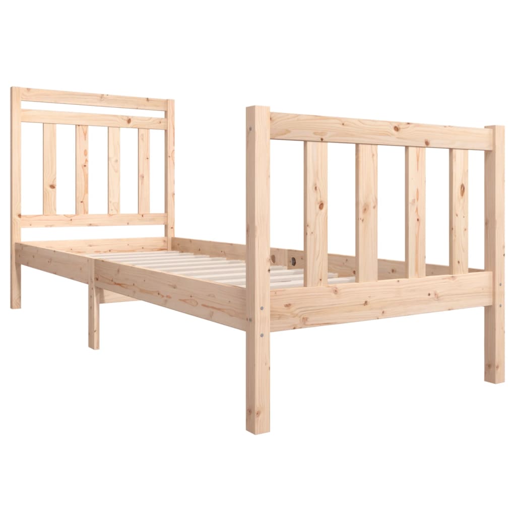 Cadre de lit sans matelas bois massif - XIOS