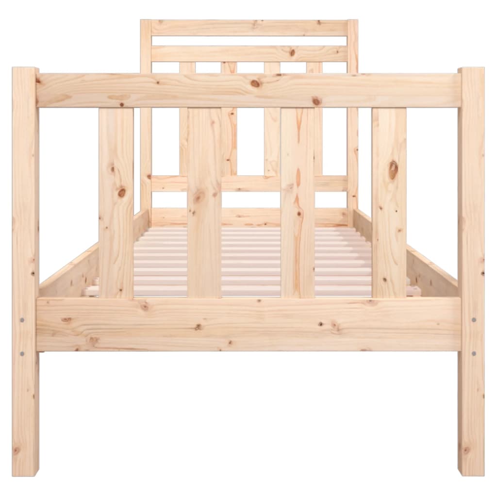 Cadre de lit sans matelas bois massif - XIOS