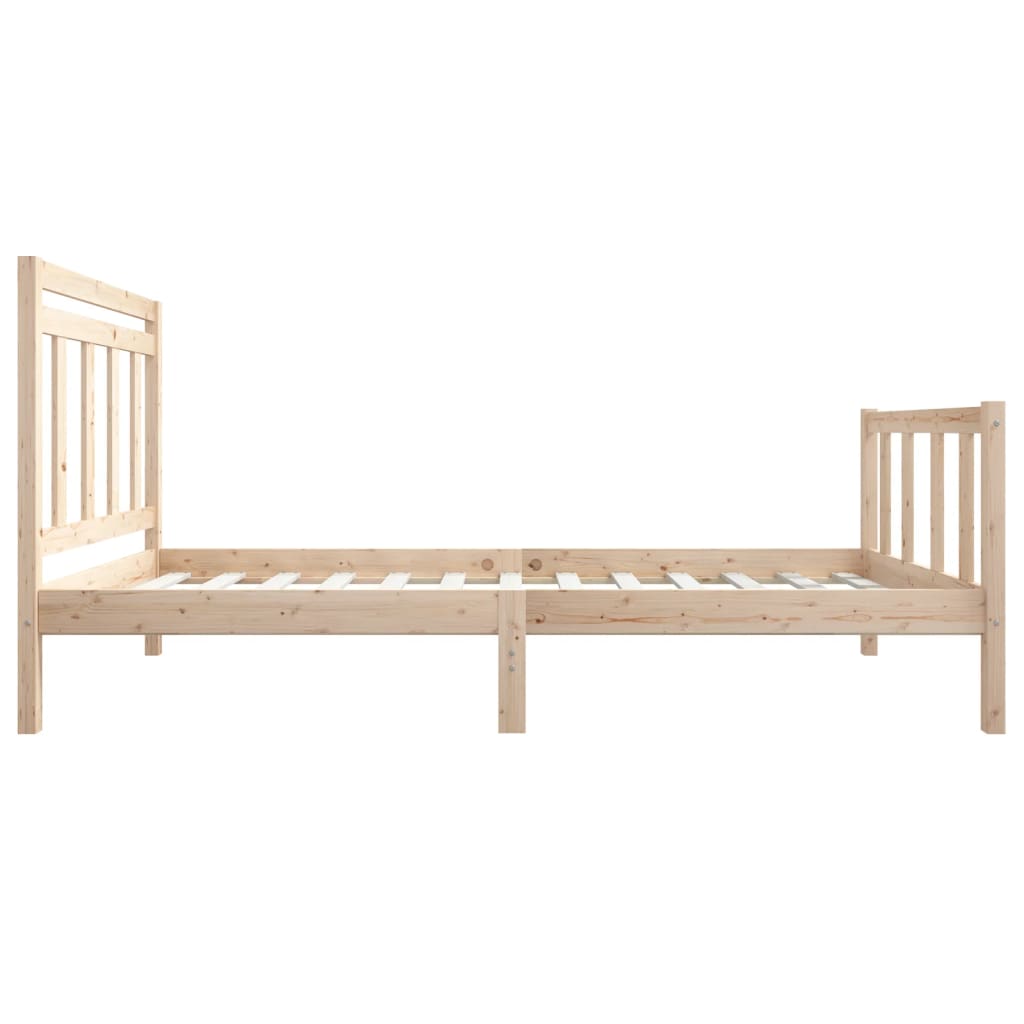 Cadre de lit sans matelas bois massif - XIOS