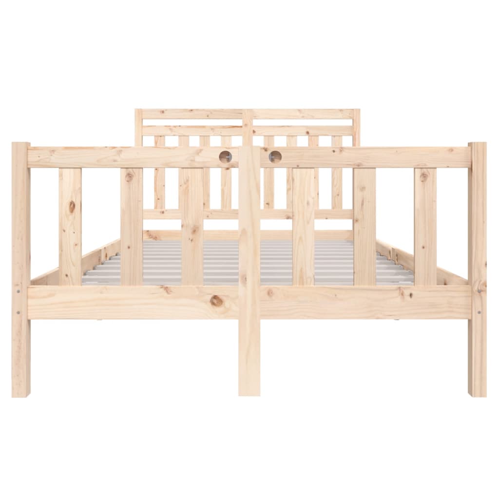 Cadre de lit sans matelas bois massif - XIOS