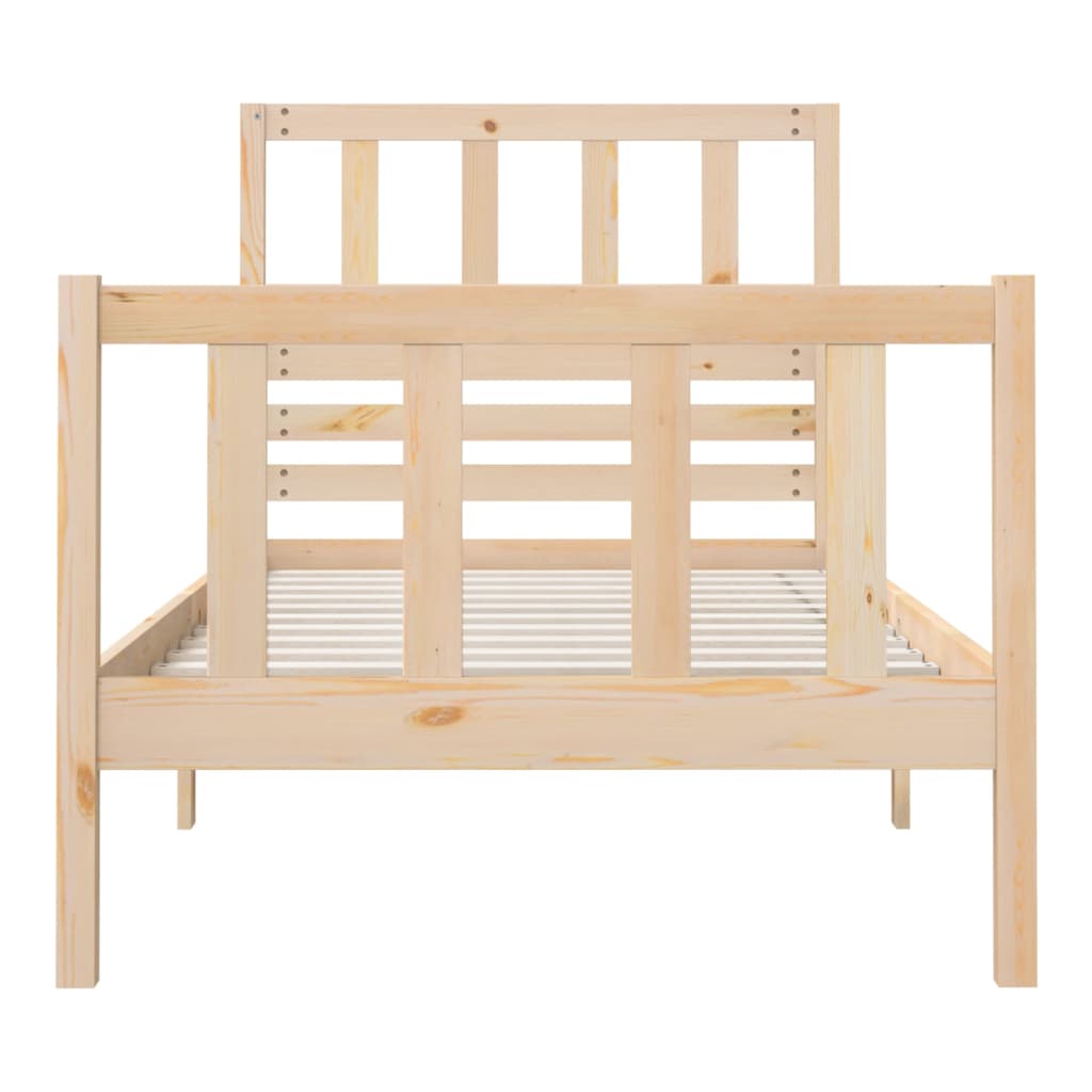 Cadre de lit sans matelas bois massif - XIOS