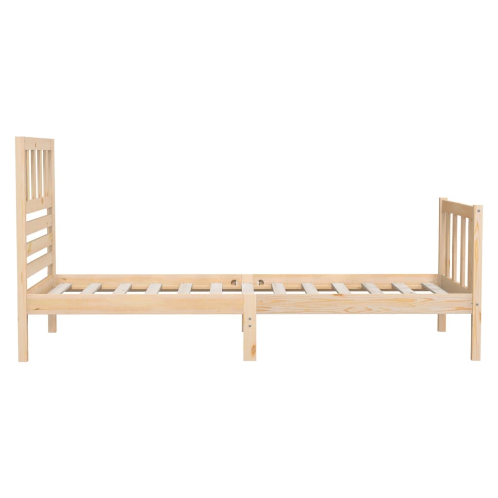 Cadre de lit sans matelas bois massif - XIOS