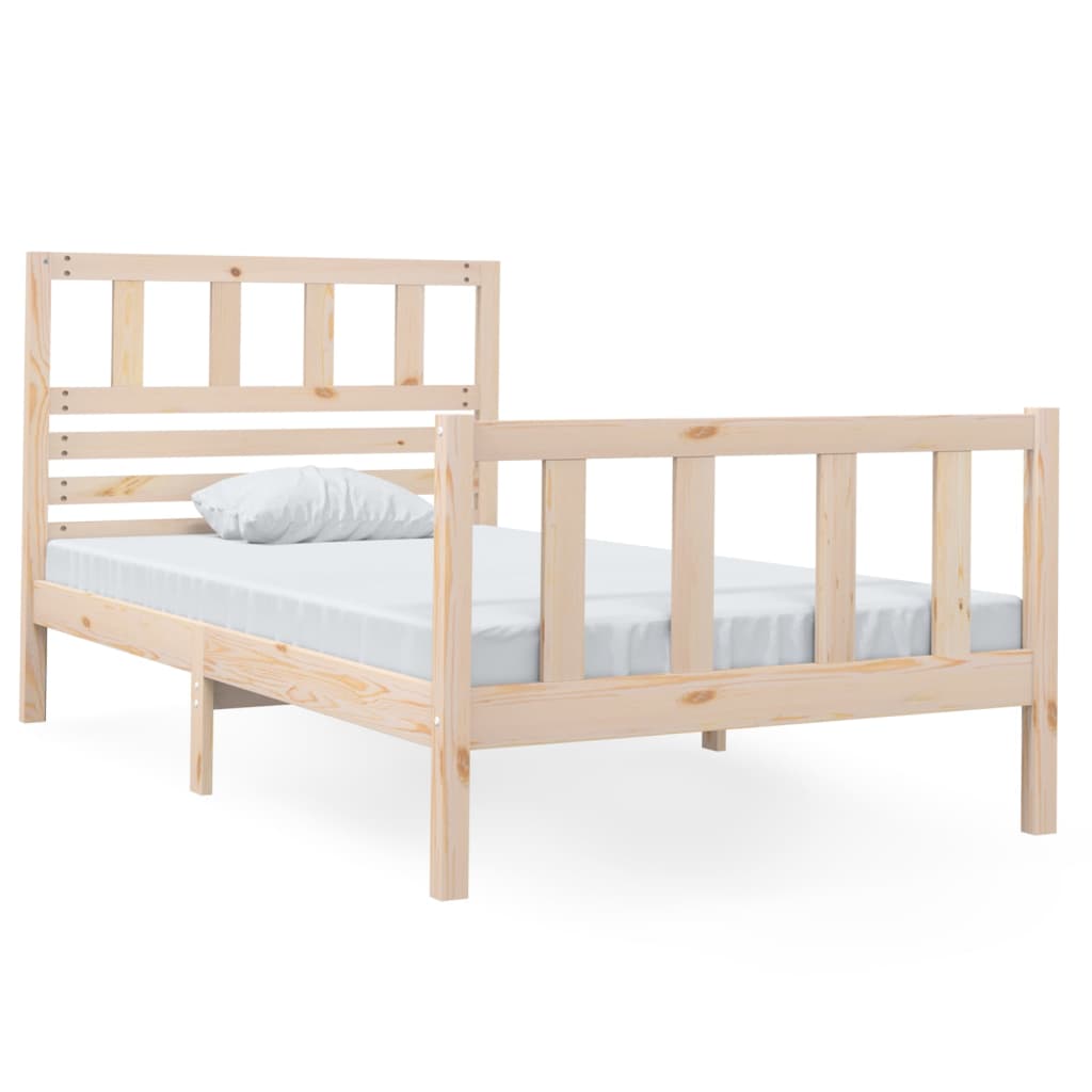 Cadre de lit sans matelas bois massif - XIOS