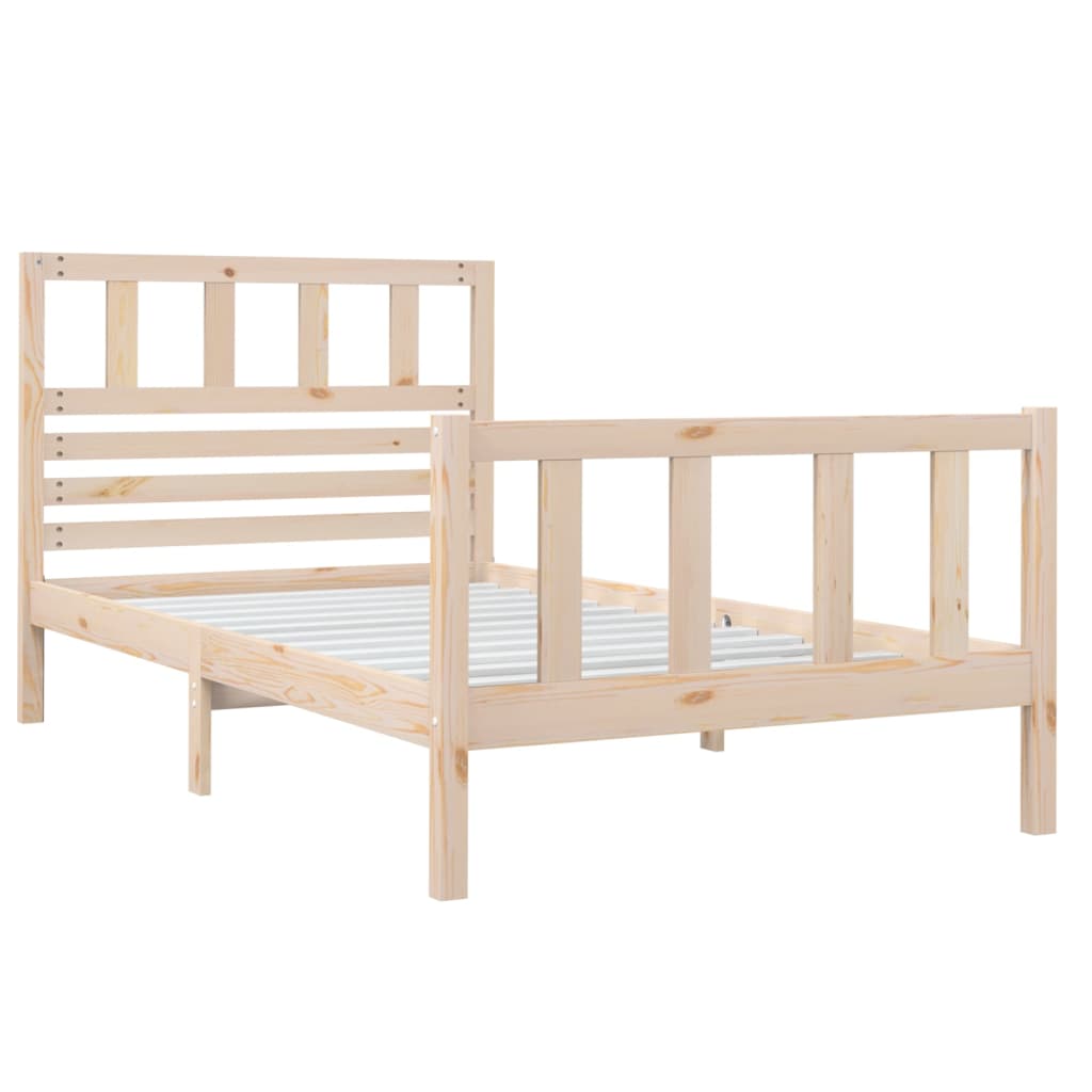 Cadre de lit sans matelas bois massif - XIOS
