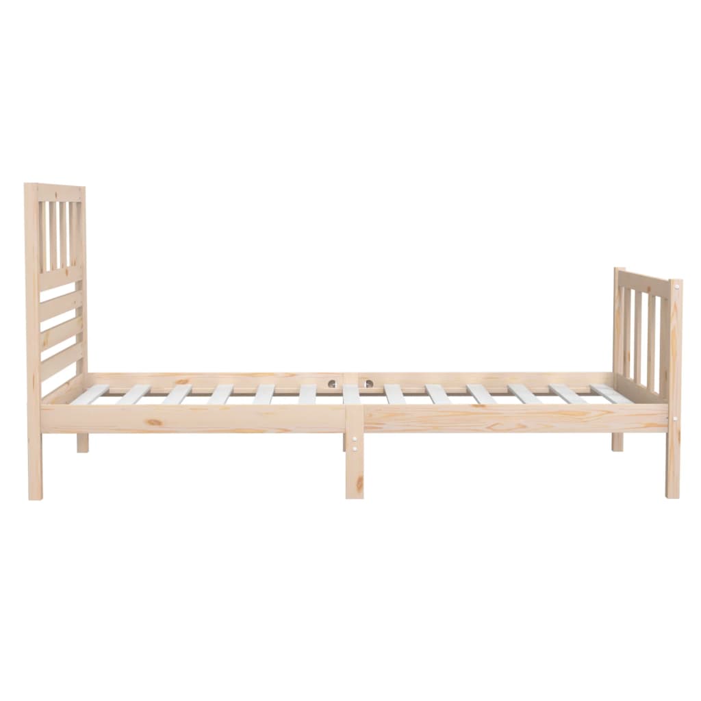 Cadre de lit sans matelas bois massif - XIOS