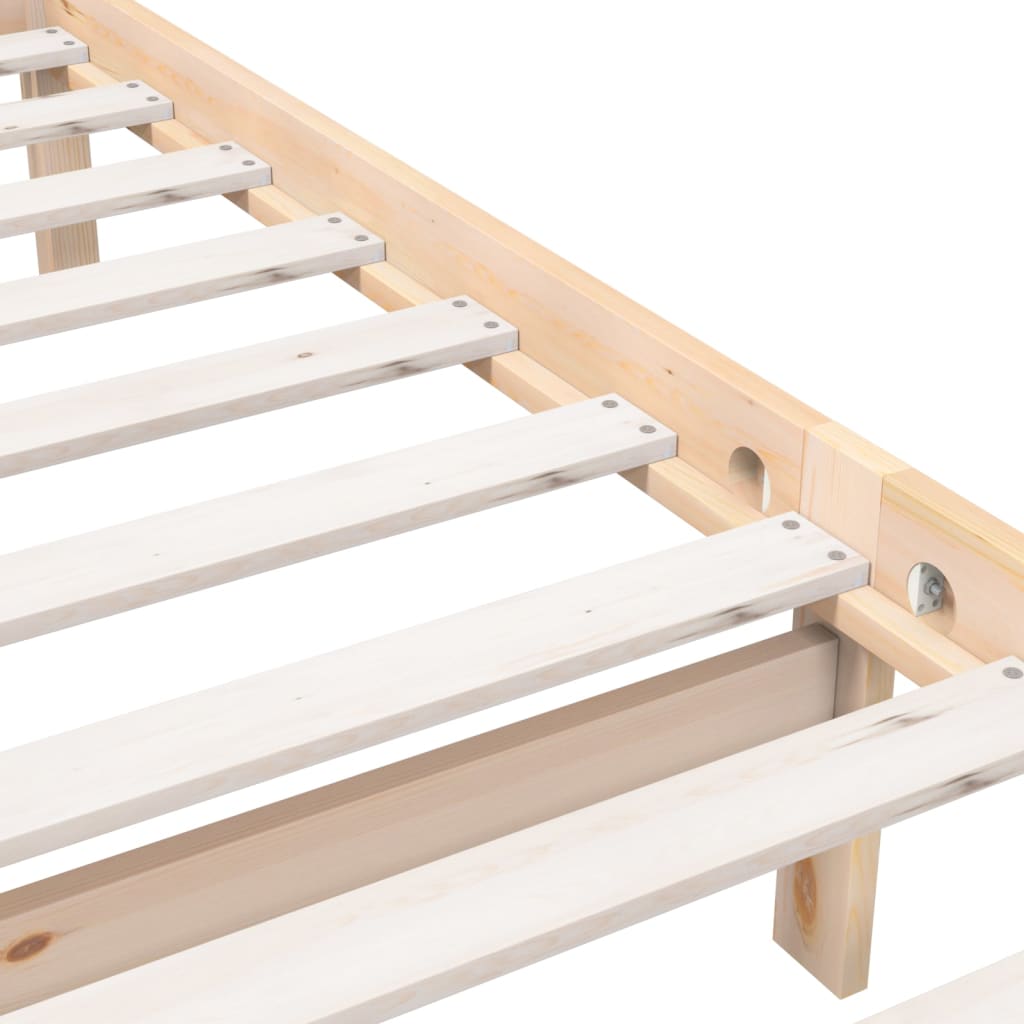 Cadre de lit sans matelas bois massif - XIOS