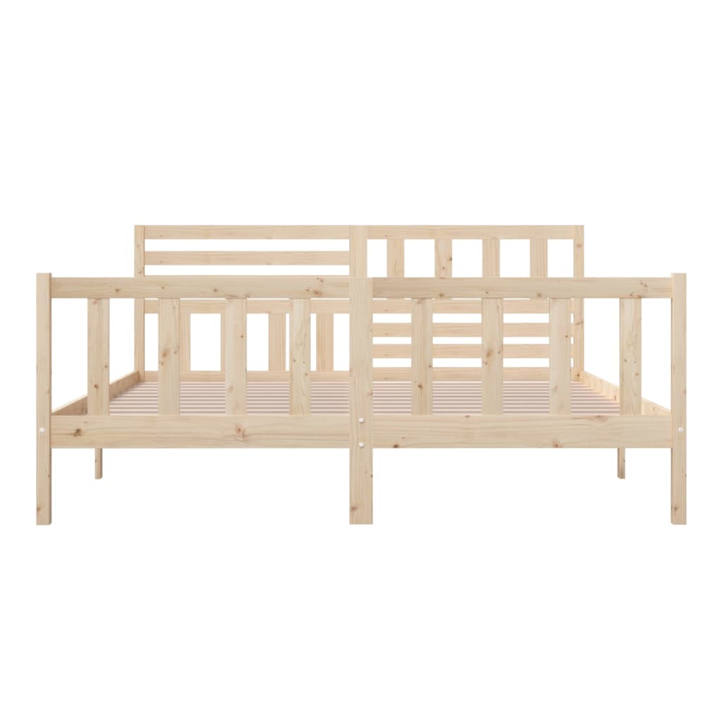 Cadre de lit sans matelas bois massif - XIOS