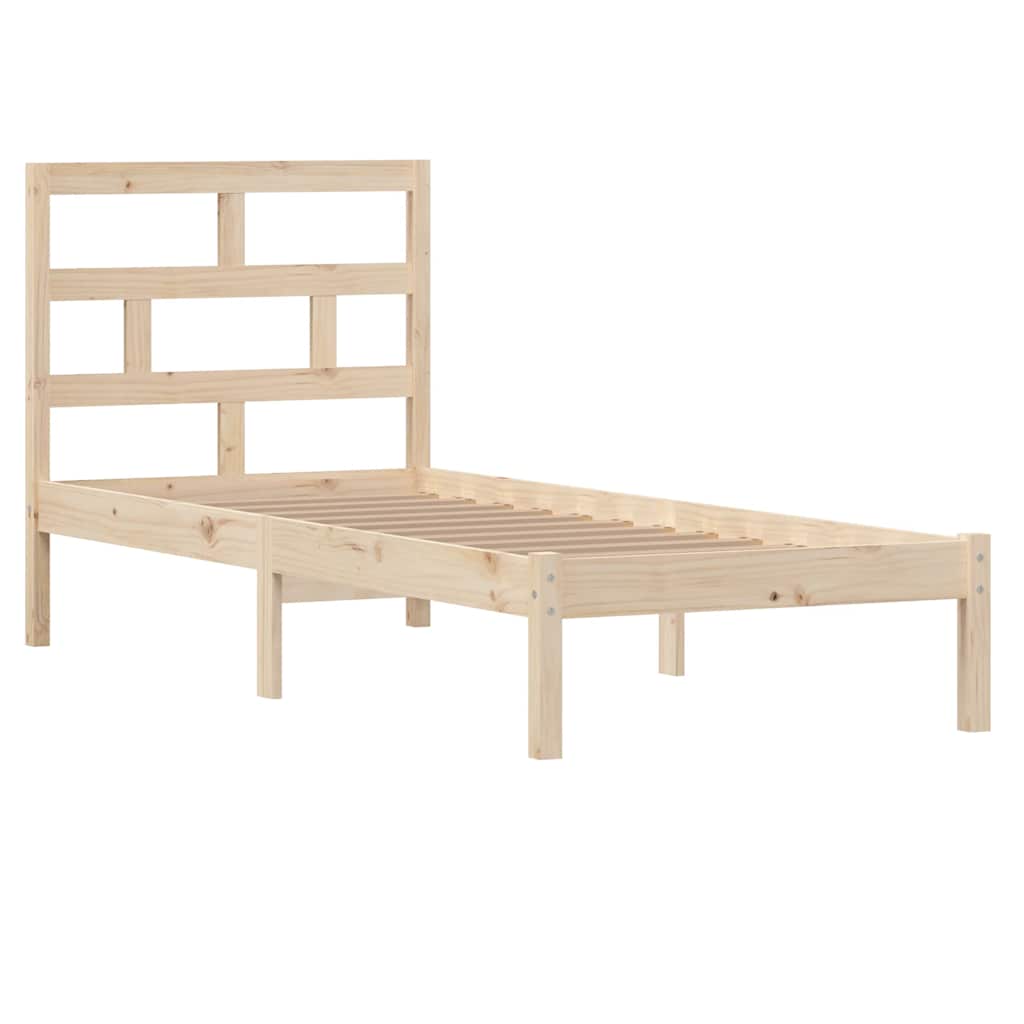 Cadre de lit sans matelas bois massif - XIOS