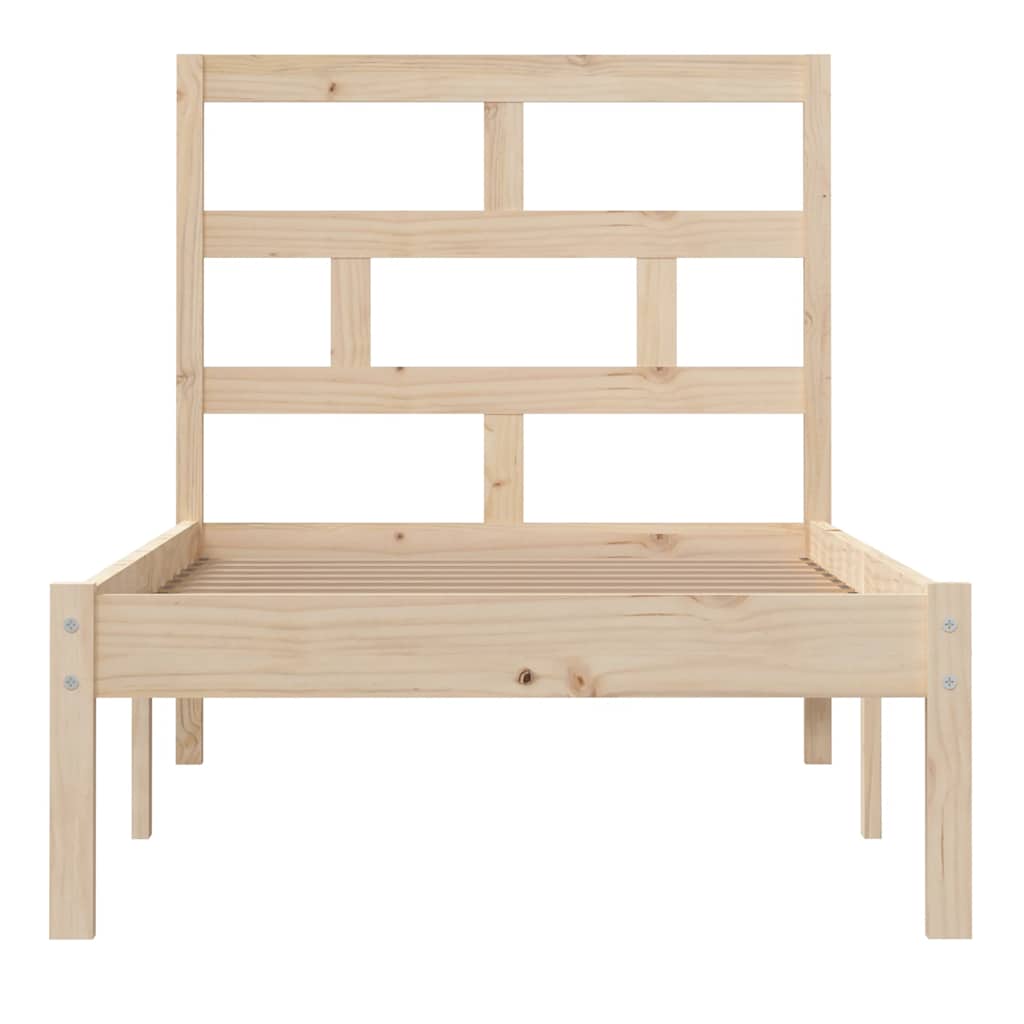 Cadre de lit sans matelas bois massif - XIOS