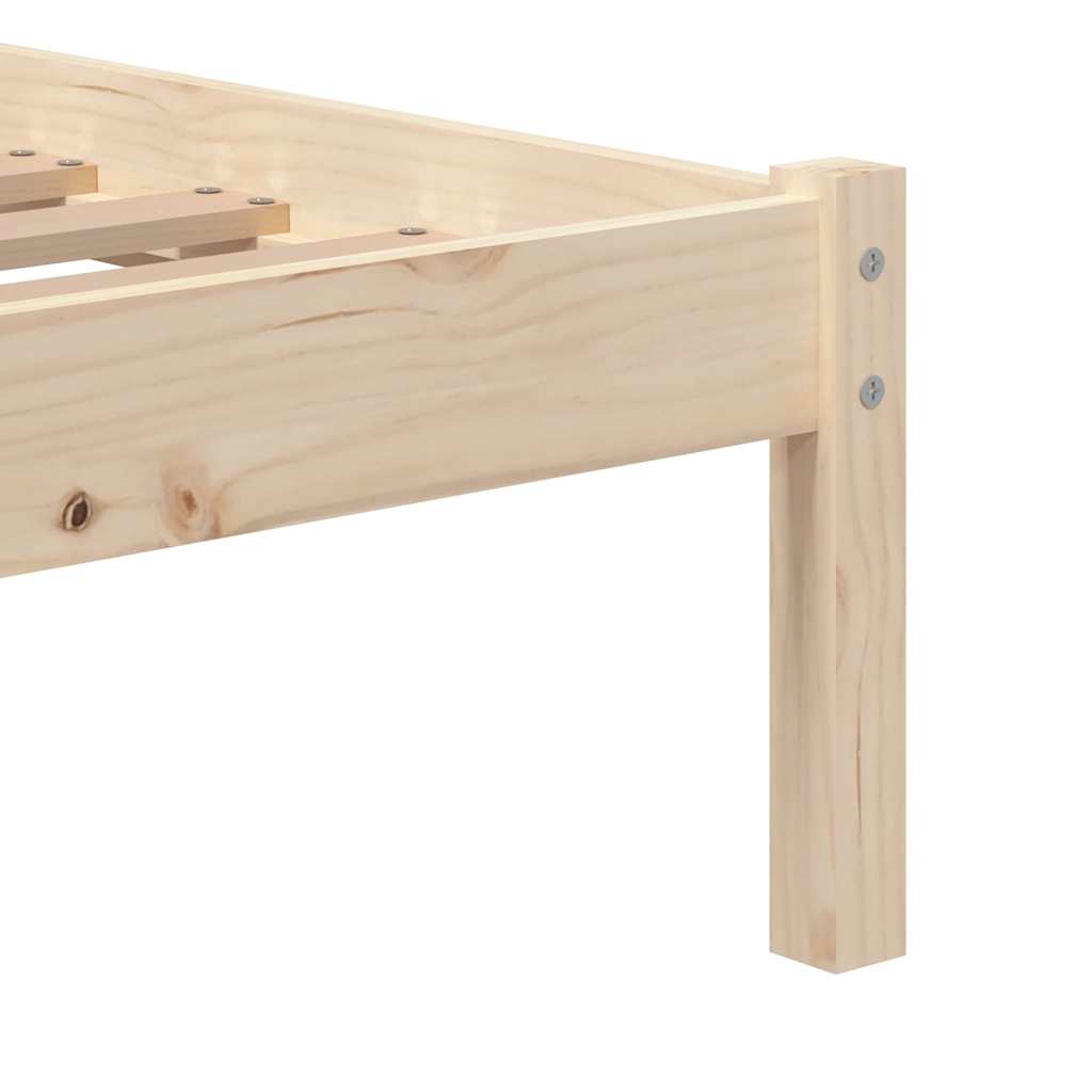 Cadre de lit sans matelas bois massif - XIOS