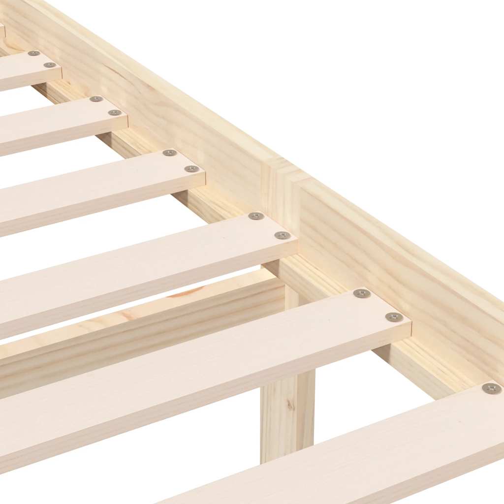 Cadre de lit sans matelas bois massif - XIOS