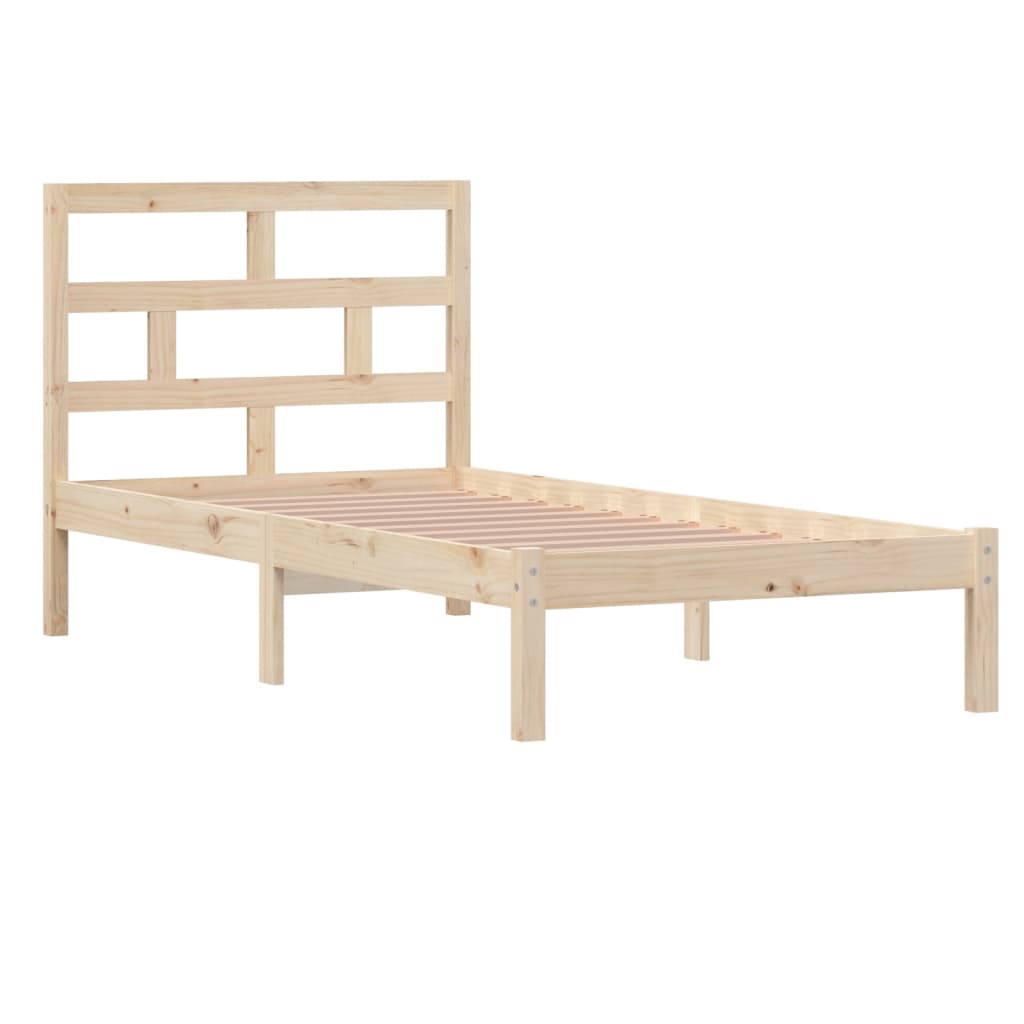 Cadre de lit sans matelas bois massif - XIOS