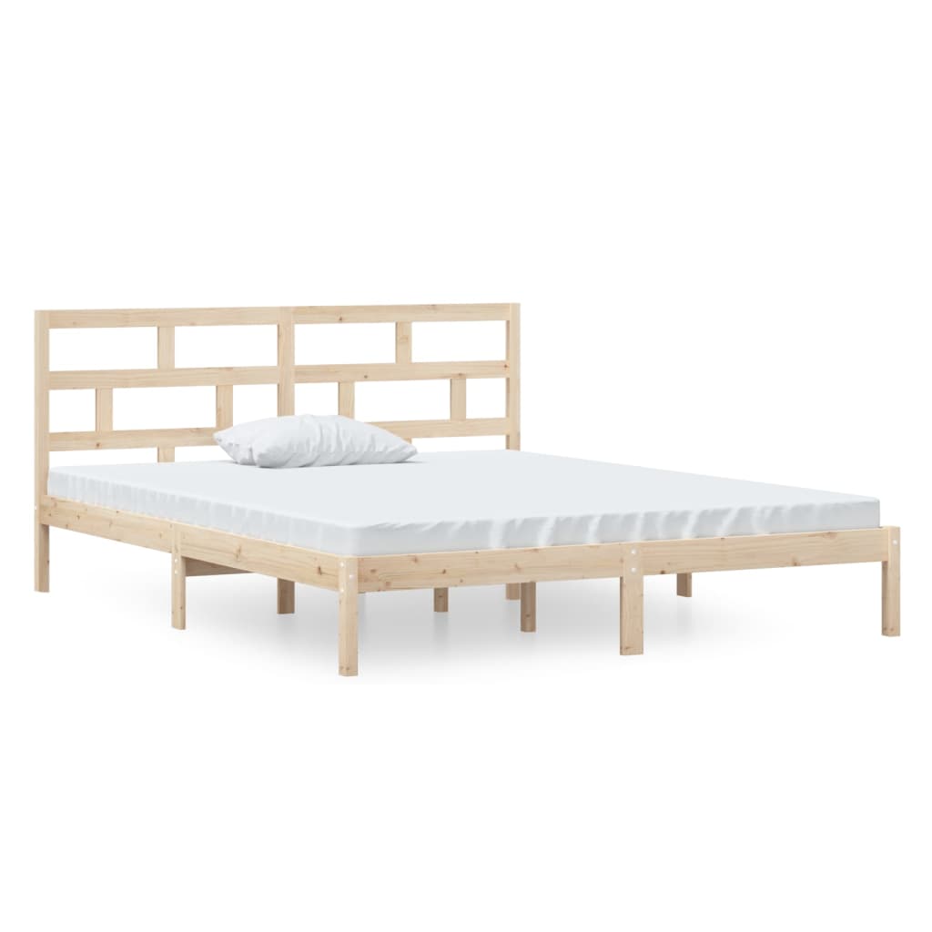 Cadre de lit sans matelas bois massif - XIOS