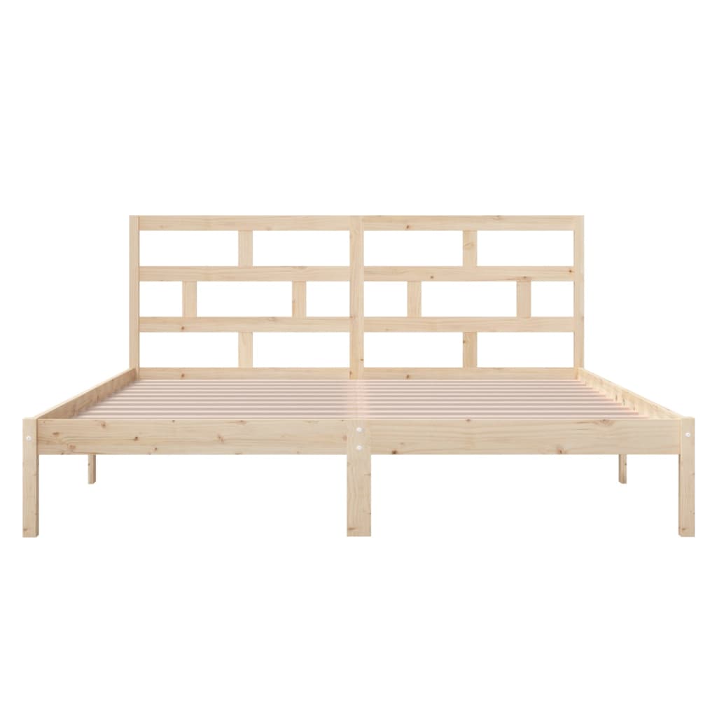 Cadre de lit sans matelas bois massif - XIOS
