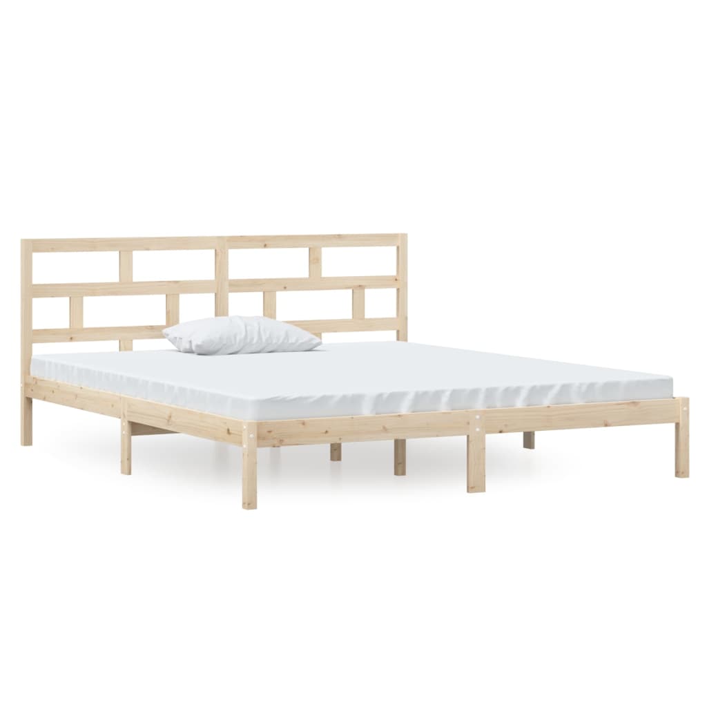 Cadre de lit sans matelas bois massif - XIOS