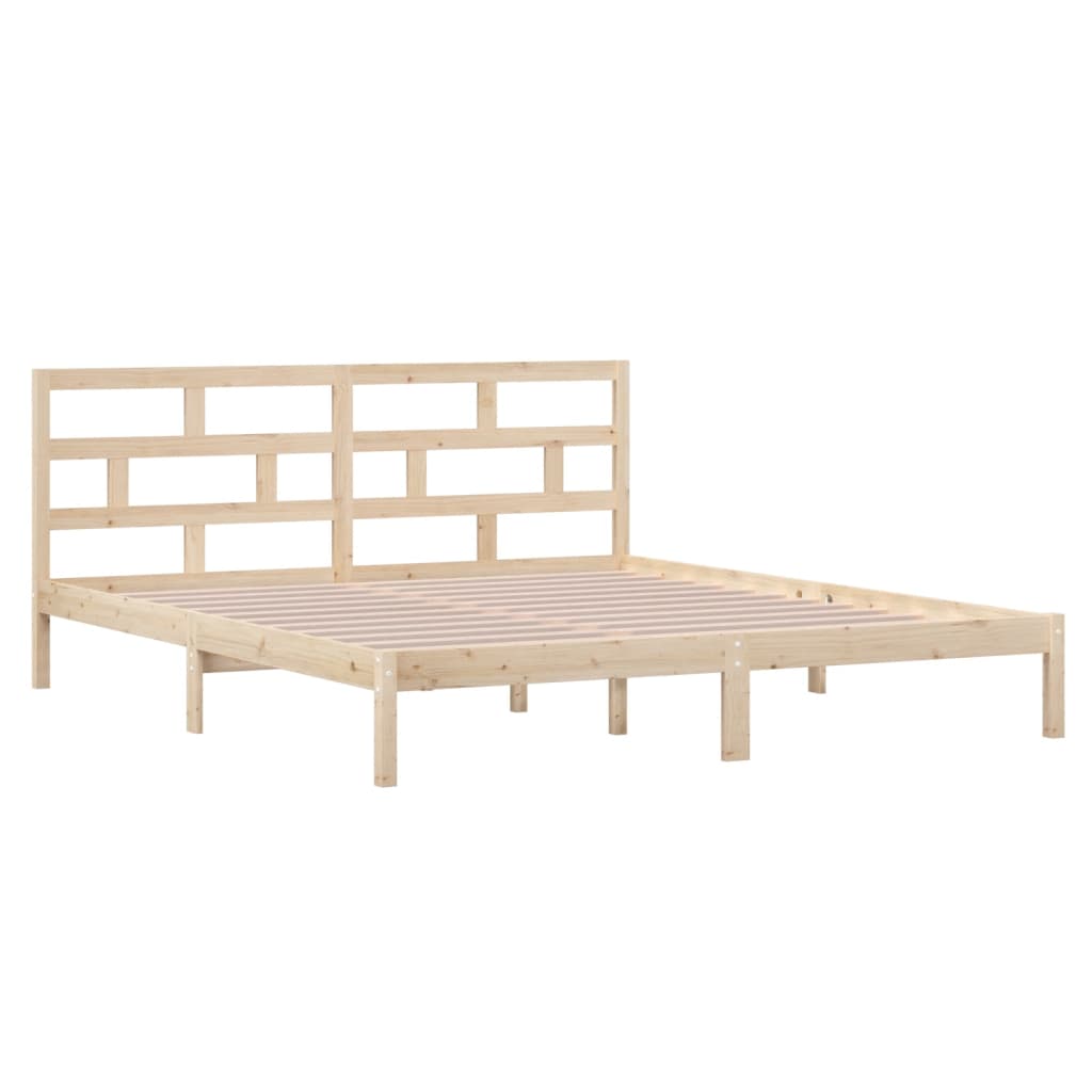 Cadre de lit sans matelas bois massif - XIOS