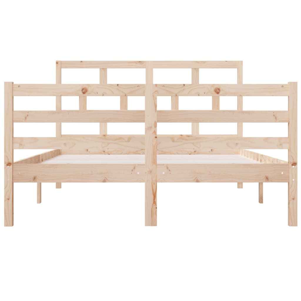 Cadre de lit sans matelas bois massif - XIOS