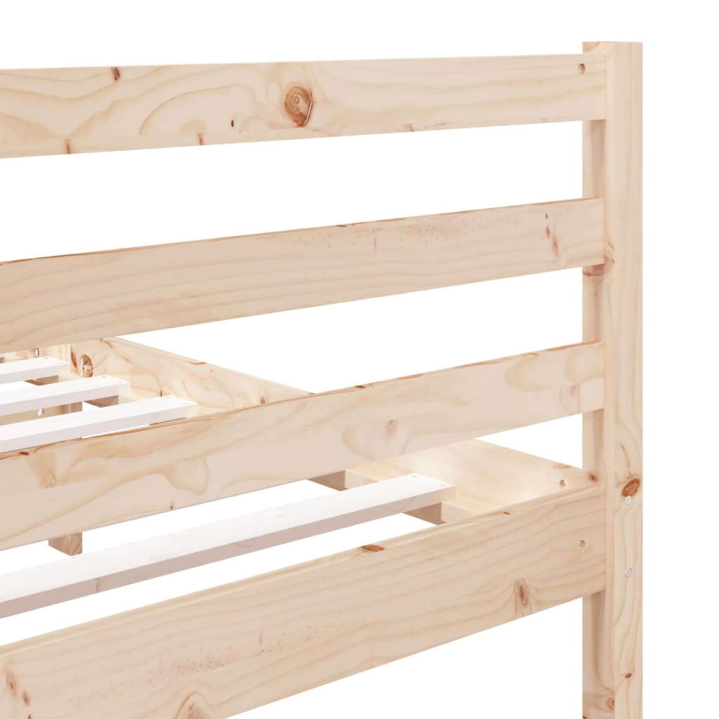 Cadre de lit sans matelas bois massif - XIOS