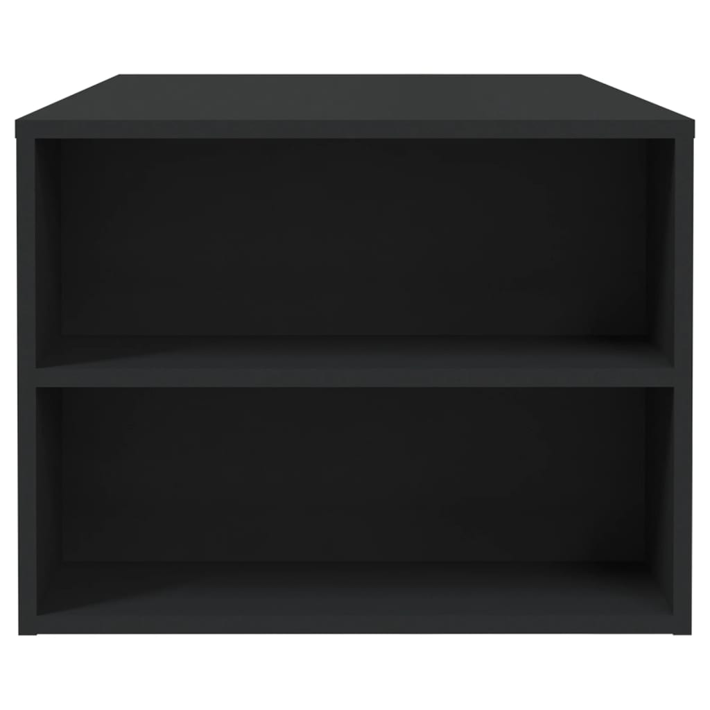 Table basse noir 102x55x42 cm bois d'ingénierie - XIOS