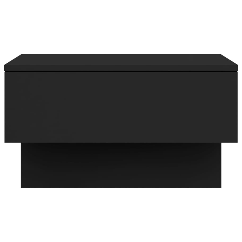 Tables de chevet murales 2 pcs Noir - XIOS