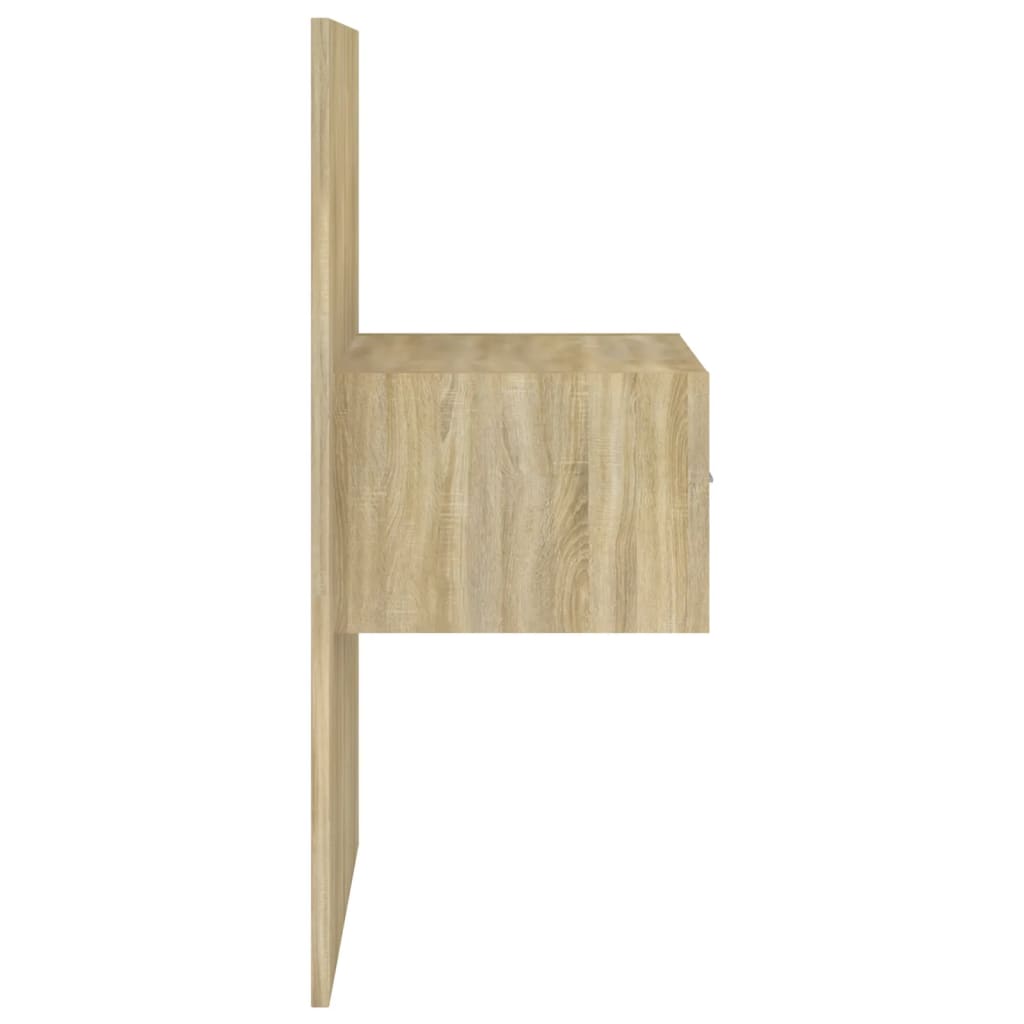Tables de chevet murales 2 pcs Chêne sonoma - XIOS
