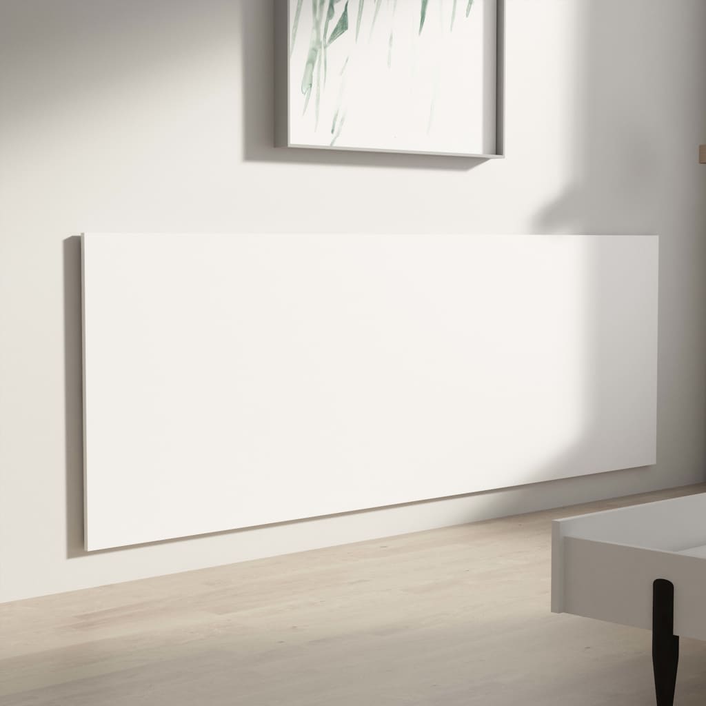 Tête de lit murale Blanc 240x1,5x80 cm Bois d'ingénierie - XIOS