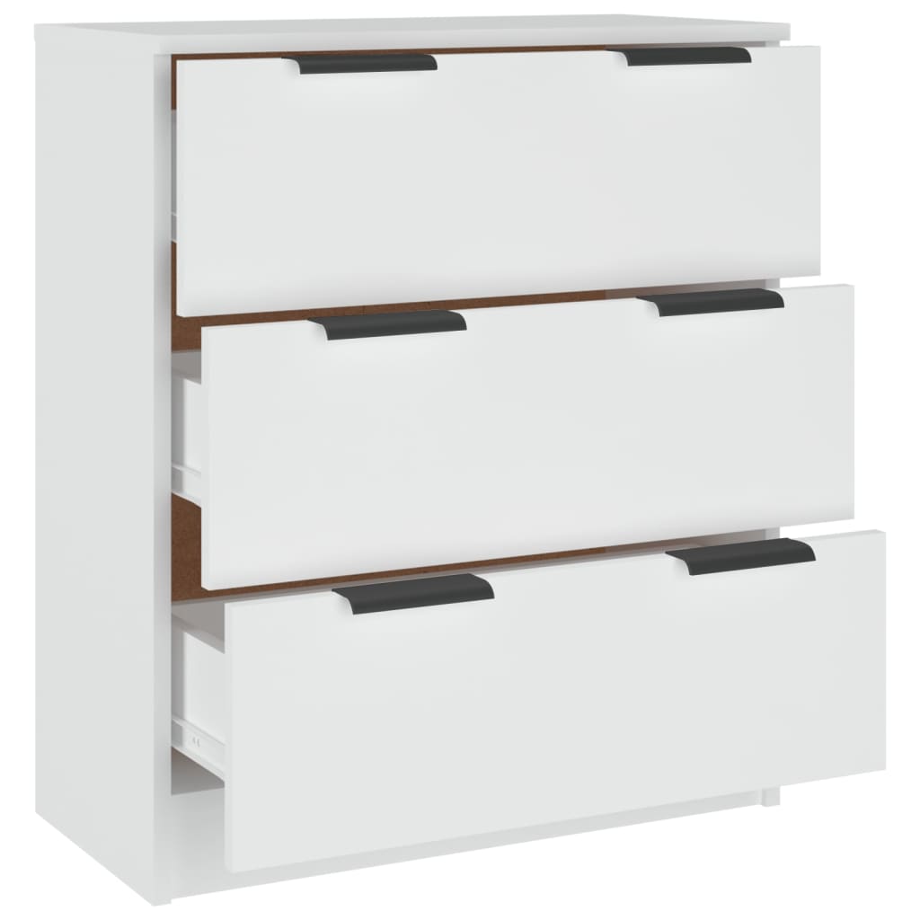 Buffet Blanc 60x30x70 cm Bois d'ingénierie - XIOS