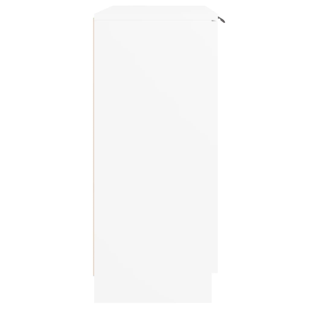 Buffet Blanc 60x30x70 cm Bois d'ingénierie - XIOS