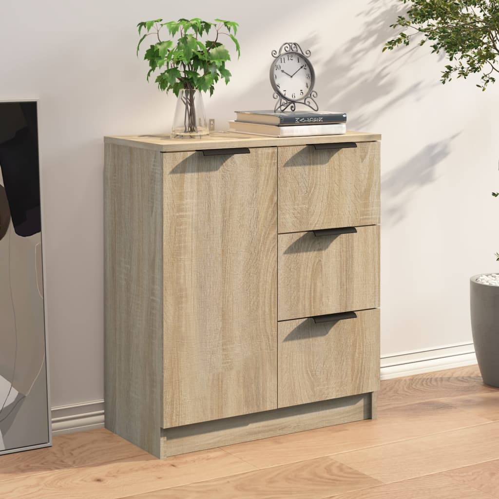 Buffet Chêne sonoma 60x30x70 cm Bois d'ingénierie - XIOS