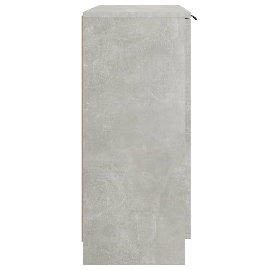 Buffet Gris béton 60x30x70 cm Bois d'ingénierie - XIOS