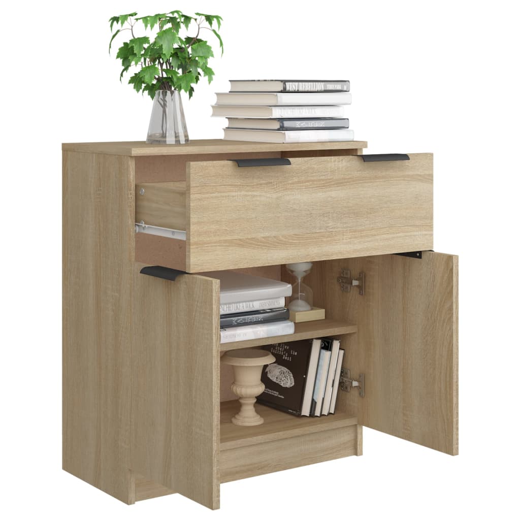 Buffet Chêne sonoma 60x30x70 cm Bois d'ingénierie - XIOS