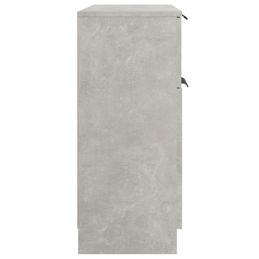 Buffet Gris béton 60x30x70 cm Bois d'ingénierie - XIOS