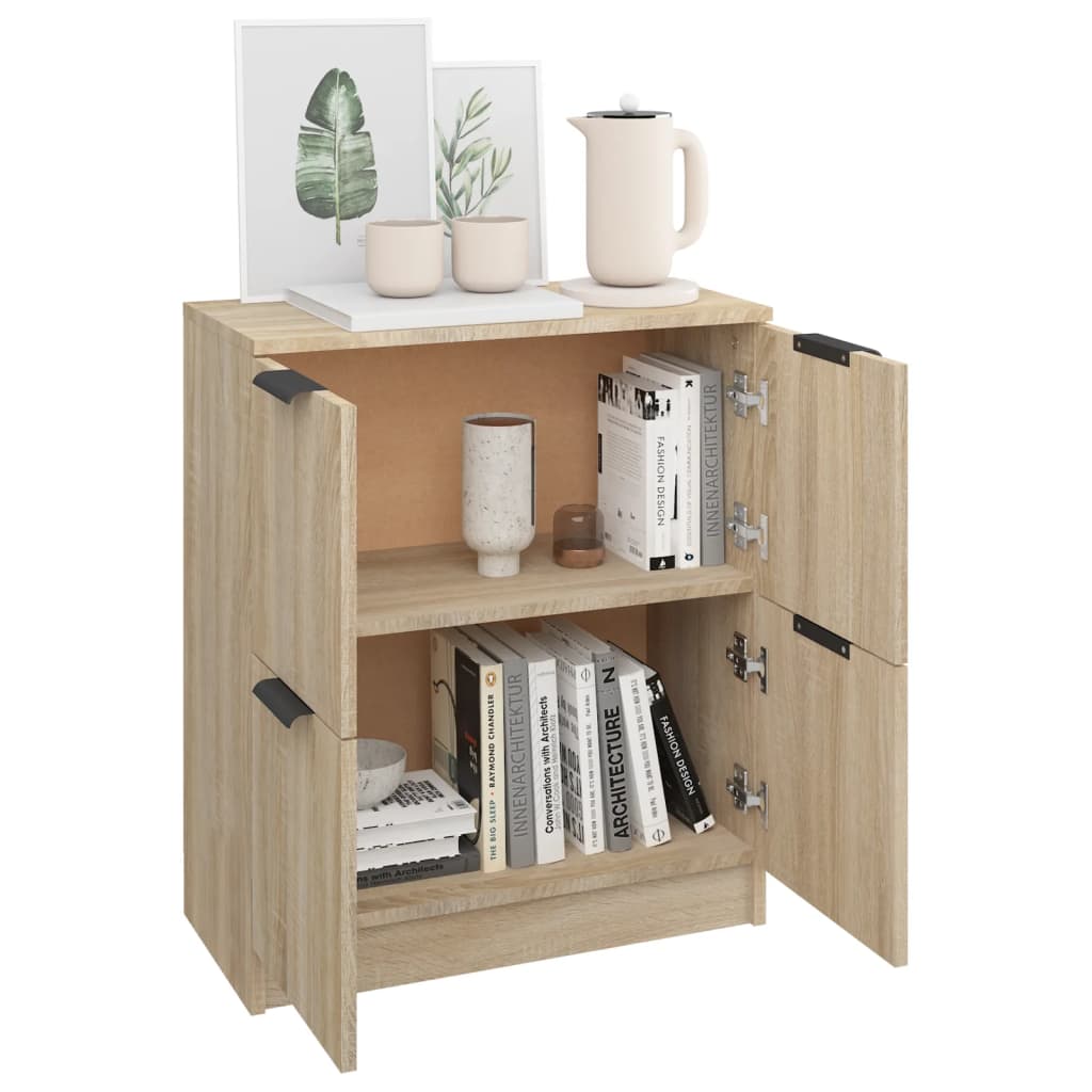 Buffet Chêne sonoma 60x30x70 cm Bois d'ingénierie - XIOS