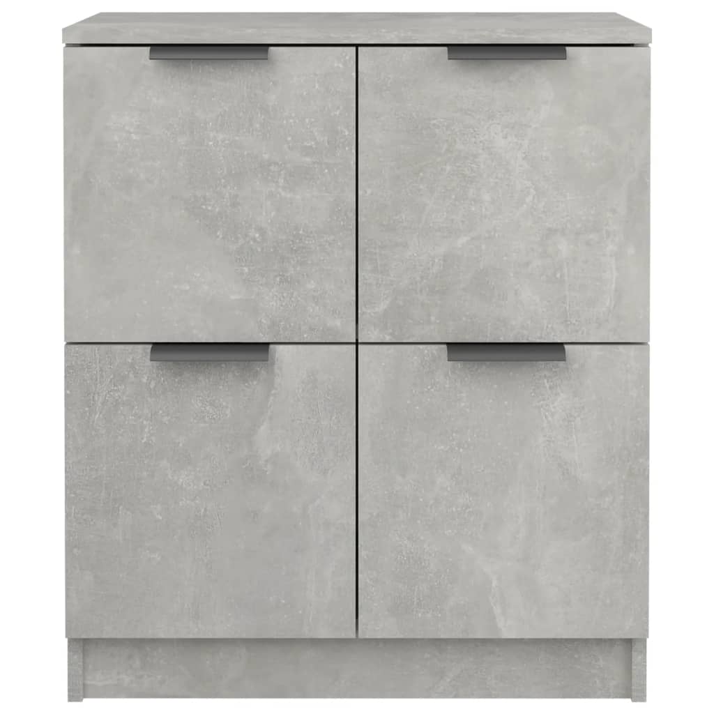 Buffet Gris béton 60x30x70 cm Bois d'ingénierie - XIOS