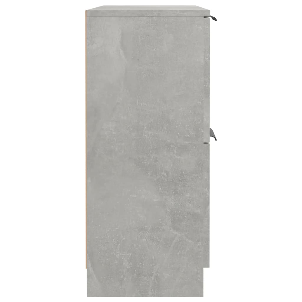 Buffet Gris béton 60x30x70 cm Bois d'ingénierie - XIOS
